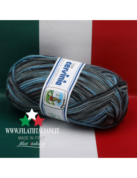 CER906  CERVINIA FILATO CALZETTERIA COLOR