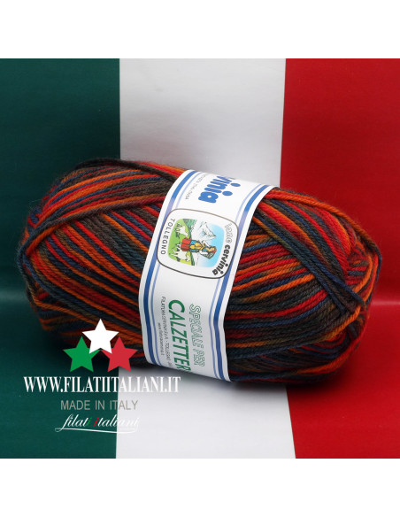 CER913  CERVINIA COLOR  FILATO  НОСОЧНАЯ ПРЯЖА