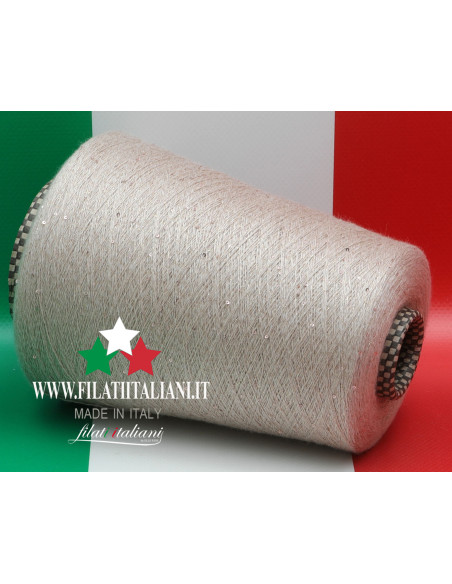 M7612N  Кашемир ШЕЛК PAILLETTES  LUREX GRITTY CARIAGGI  99.99€/100g