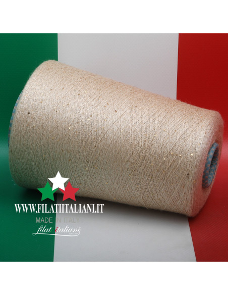 T1610N  Кашемир ШЕЛК PAILLETTES  LUREX GRITTY CARIAGGI  99.99€/100g