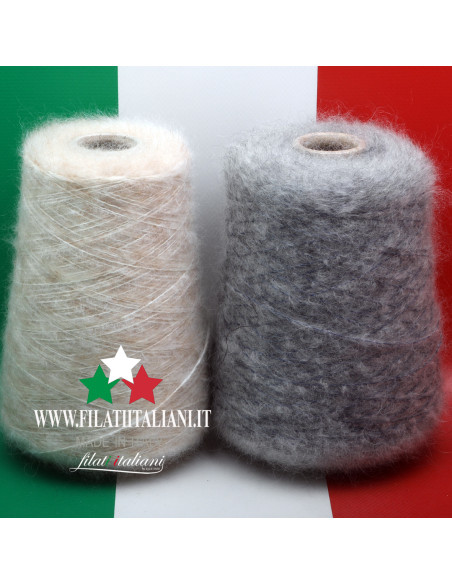 LD0286 LOT 2 bob.  BABY ALPACA GARZATA ANGELIQUE    8,99€/100g