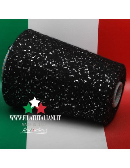 T1630N  ВСПУШЕННЫЙ КАШЕМИР ШЕЛК ПАЙЕТКИ  PAILLETTES  ANDROMEDA 119.99€/100g