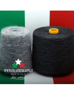 LC9916 LOT 2 bob.  BABY BRUSHED ALPACA  ANGELIQUE +  LINEN   3,99€/100g