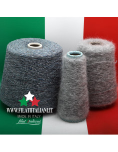 LC9917 LOT 3 bob.    TWEED + BABY BRUSHED ALPACA  ANGELIQUE  3,99€/100g