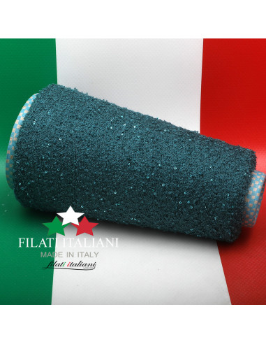 T1796N  CASHMERE SILK   BOUCLE'  PAILLETTES UNIQUE  CARIAGGI  89.99€/100g