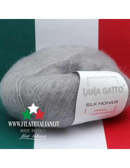 SILK MOHAIR LANA GATTO SM 30145  Art. SILK MOHAIR LANA GATTO 75% KI...