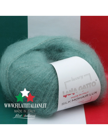 SML 30114 SILK MOHAIR LUX LANA GATTO  78% SUPERKID MOHAIR 14% Silk ...