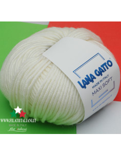LANA GATTO MAXI SOFT MX 978 Art. MAXI SOFT100% MERINO WOOL EXTRAFIN...
