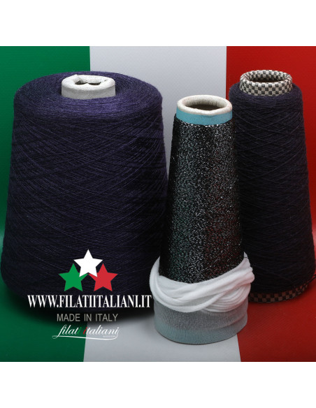 LD0183 LOT 3 bob. CASHMERE 2/28 + MERINO SILK + LUREX €6.99/100g