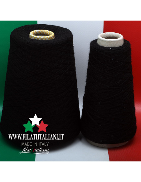 LD0097  LOT 2 bob.  PAILLETTES DM  + CASHMERE 2/28  19.99€/100g