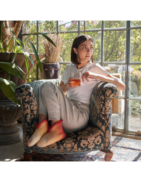 SLI0100    НОСОЧНАЯ ПРЯЖА  арт. SLIPPER 200г  LANE DU NORD