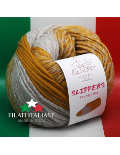 SLI0103    НОСОЧНАЯ ПРЯЖА  арт. SLIPPER 200г  LANE DU NORD
