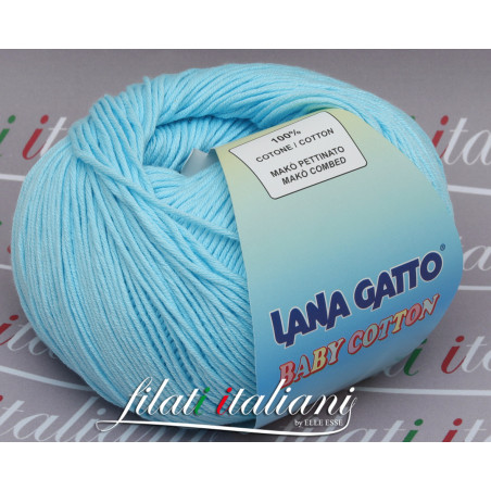 BC7624 BC7624 100% COTONE MAKò PETTINATO BABY COTTON LANA GATTO