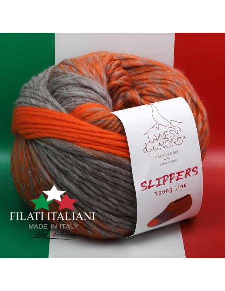SLI0107    SOCK YARN art. SLIPPER 200g  LANE DU NORD