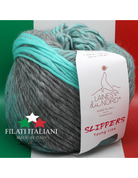 SLI0110   SOCK YARN art. SLIPPER 200g  LANE DU NORD