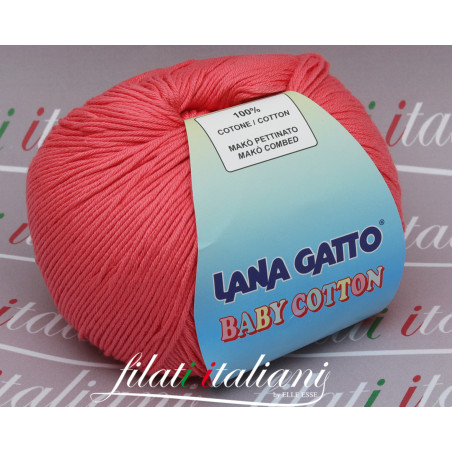 BC7644 BC7644 100% COTONE MAKò PETTINATO BABY COTTON LANA GATTO