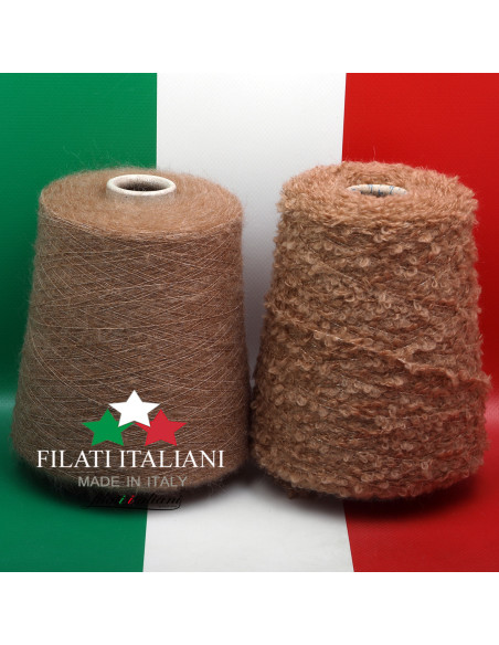 LD5706  LOT 2 Bob. 800g     TENDERNESS    +   VISONE MOHAIR  160€/Lot