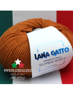 LANA GATTO - Super Soft SS 14198 Art. SUPER SOFT100% MERINO WOOL EX...