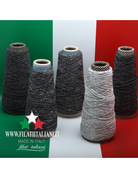 LD0012  LOT 5 bob. PIUMA+   PAILLETTES   GRIFFE   19.99€/100g