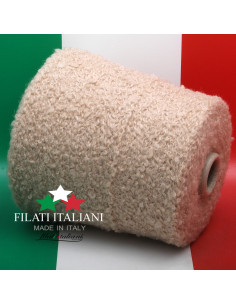 T1802A   100%  BABY CAMEL BOUCLE 300m   DUNE LP  25.99€/100g