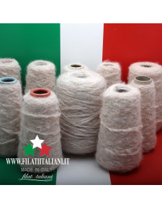 LD0139   LOT 10 bob.  ALPACA  BRUSHED IRK +  MOHAIR WITH LUREX  5.99€/100g