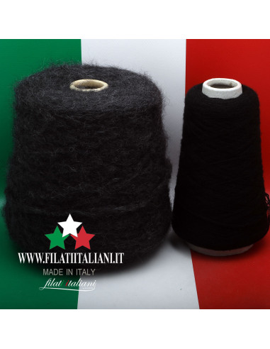 LD0133   LOT 2 bob.   CASHMERE 3X2/28  + ALPACA  BRUSHED IRK  9.99€/100g