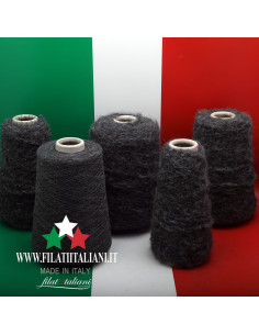 LD0137   LOT 5 bob.   CASHMERE 2/28  +  ALPACA  GARZATA IRK    11.99€/100g