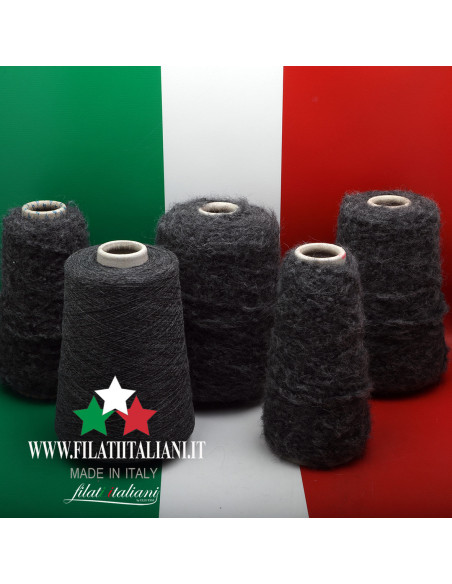 LD0137   LOT 5 bob.   CASHMERE 2/28  +  ALPACA  GARZATA IRK    11.99€/100g