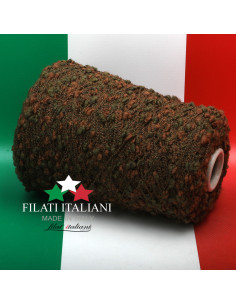 T1035N  MERINO FILATO FANTASIA  DALMATA  10.99€/100g