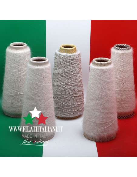 LD0257  LOT  5 Bob  CASHMERE 2/28 + PRESTIGE MEL   12.99€/100g