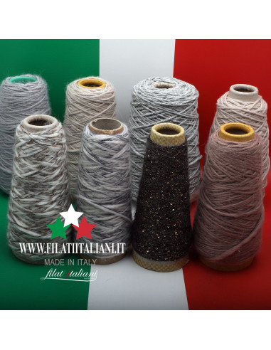 LD0256  LOT 8 bob.   FILATI INVERNALI    2.99€/100g