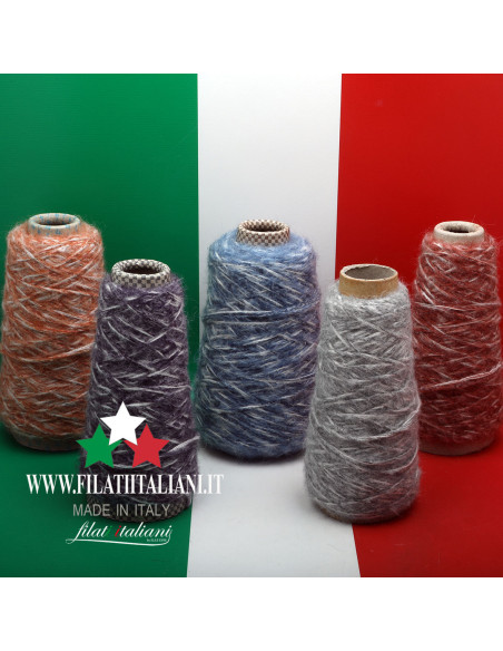 LD0274 LOT 5 bob.  ALPACA CASHMERE GARZATO  SONIESOL    4.99€/100g