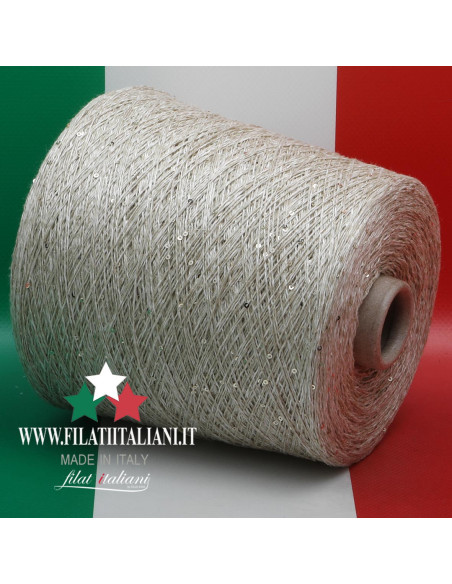 T5786N  LINO  PAILLETTES    RUSTICO  29.99€/100g