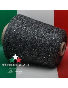 T5891N  LINO  PAILLETTES    RUSTICO  29.99€/100g