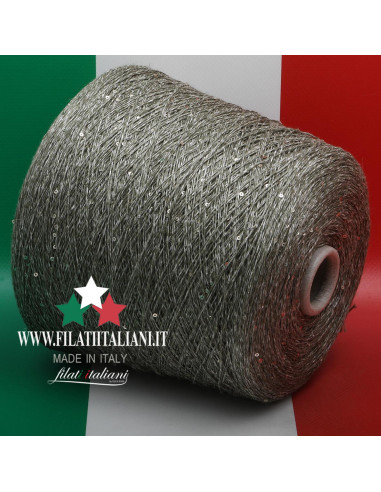 T5974  LINO  PAILLETTES    RUSTICO  29.99€/100g