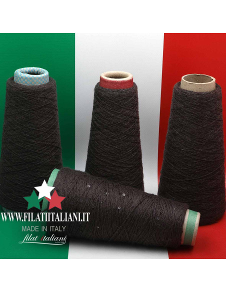 LD6253   LOT  2  bob.   CASHMERE PAILLETTES DM +  CASHMERE   2/28    19.99€/100g