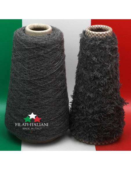 LD6357  LOT 2 Bob.  FUR CUT CASHMERE + CASHMERE 2X2/28   €19.99/100g