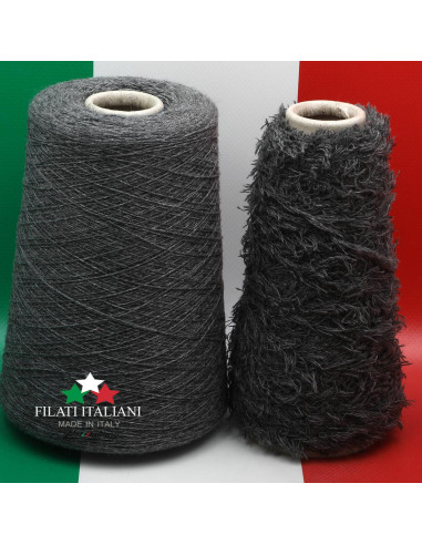 LD6356  LOT 2 Bob.  CASHMERE TAGLIATO  FUR  +  CASHMERE 2/28  19.99€/100g