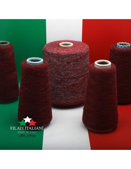 LD6355 LOT 5 Bob   BABY ALPACA GARZATA SONIE + CASHMERE 2/28  11.99€/100g