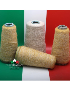 LD6376 LOT 4 Bob   BABY ALPACA GARZATA SONIE + CASHMERE 2/28  12.99€/100g