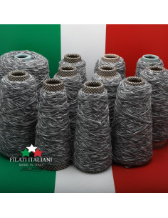 LD6302  LOT 11 Bob  MIX CASHMERE SOL  125m mouline  9.99€/100g