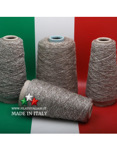 LD5980  LOT 4 Bob   LINO  PAILLETTES    RUSTICO + LINO RUSTICO   12.99€/100g