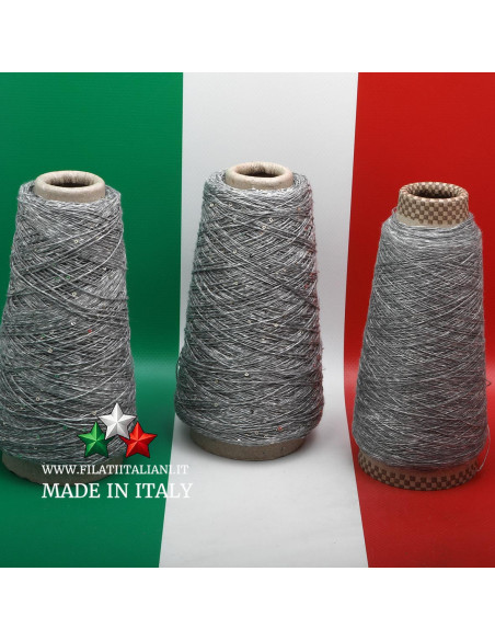 LD5982  LOT 3 Bob   LINEN  PAILLETTES    RUSTICO + LINEN  RUSTICO   19.99€/100g