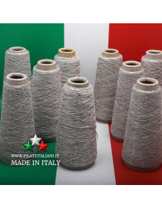 LD5991  LOT 9 Bob   LINO  PAILLETTES    RUSTICO + LINO RUSTICO   8.99€/100g