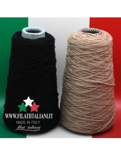 LD6105   LOT 2 bob. 100% CASHMERE PIUMA  CARIAGGI  25.99€/100g