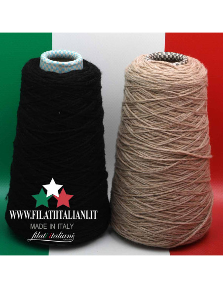 LD6105   LOT 2 bob. 100% CASHMERE PIUMA  CARIAGGI  25.99€/100g