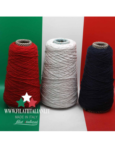LD6106   LOT 3 bob. 100% CASHMERE PIUMA  CARIAGGI  25.99€/100g