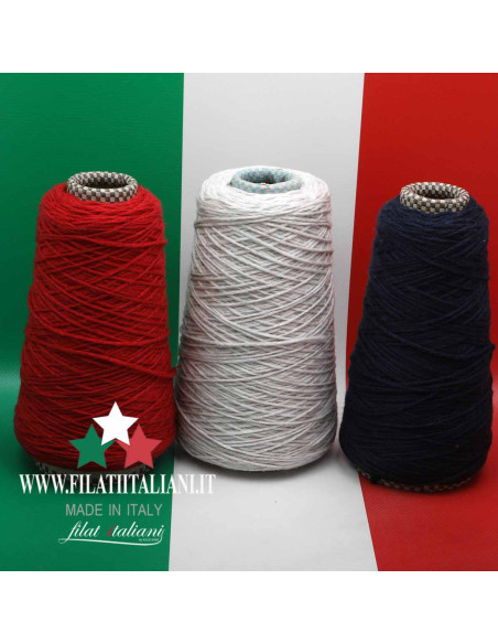 LD6106   LOT 3 bob. 100% CASHMERE PIUMA  CARIAGGI  25.99€/100g