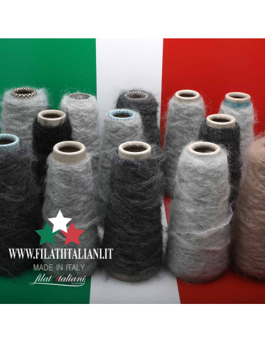 LT6645   LOT  13 bob.  MOHAIR NUBE    15.99€/100g