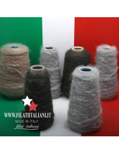 LT6646   LOT 6 bob.  MOHAIR NUBE    17.99€/100g